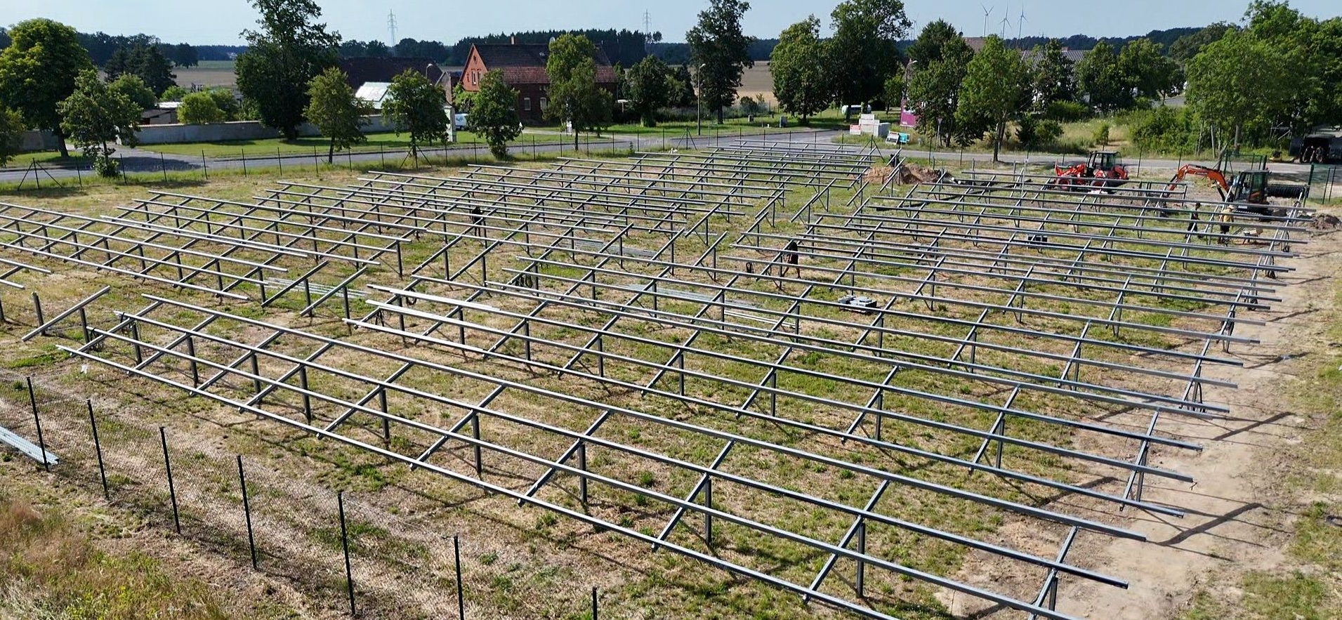 Agri PV Anlage bauen 1